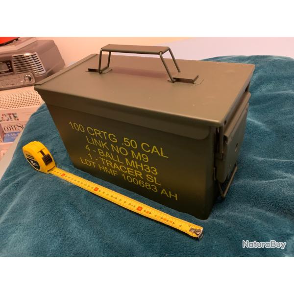 Caisse transport m�tal type militaire