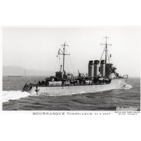 CPA - Marine de Guerre -  BOURRASQUE Torpilleur21-11927 - N�7149