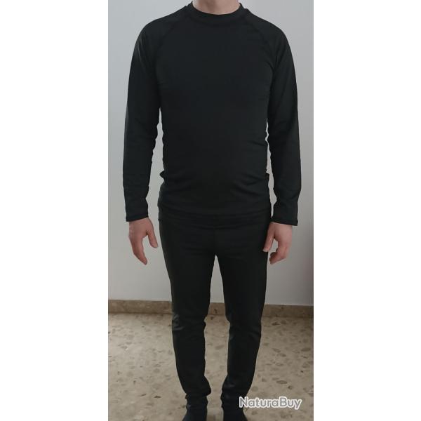 Ensemble thermique homme hiver - Haut + pantalon - Respirant - Neuf