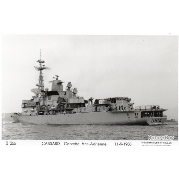 CPA - Marine de Guerre -  CASSARD Corvette Anti-A�rienne 11-9-1988 - N�7150