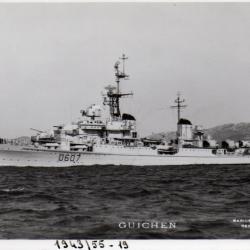 CPA - Marine de Guerre -  CROISEUR D607 GUICHEN - N&deg;7153
