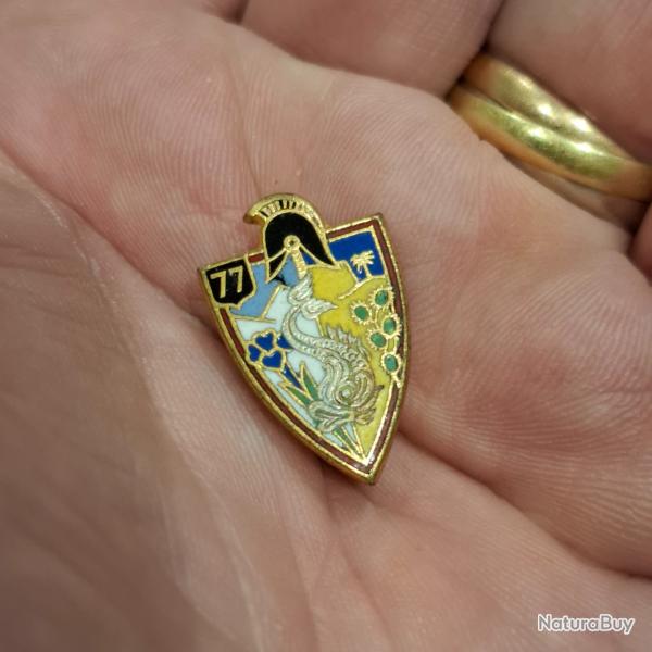 INSIGNE 77 BATAILLON DU GENIE ( MINIATURE )