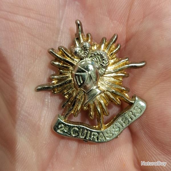 INSIGNE 2 REGIMENT DE CUIRASSIERS ( DELSART - G 2861 )