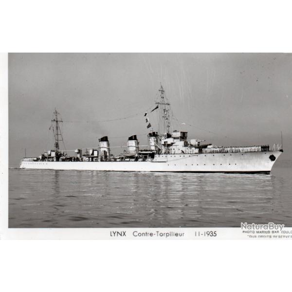 CPA - Marine de Guerre - LYNY CONTRE- Torpilleur 11-1935 - N�7155