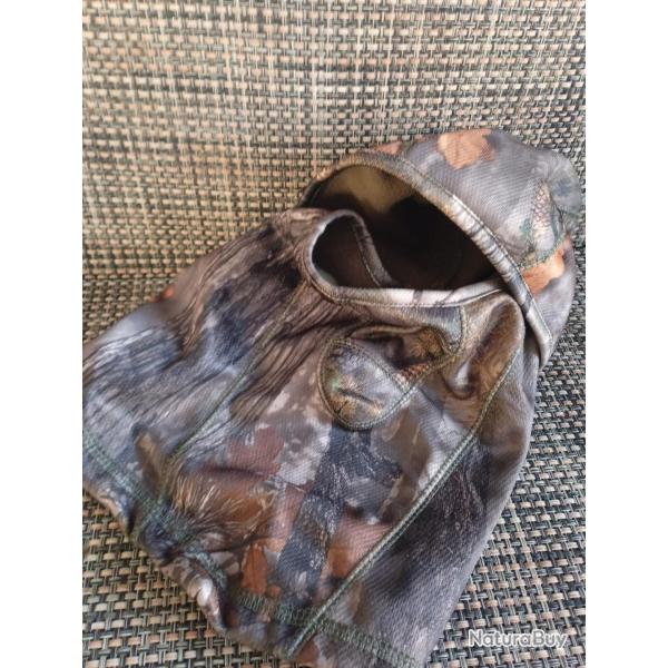 Cagoule camouflage chasse pigeon ou autre doubl�e polaire