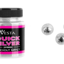 Bille VESTA Quicksilver Knockout Impact Cal .50 - Noyau Acier