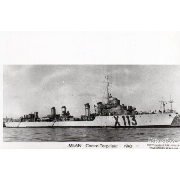 CPA - Marine de Guerre -MILAN Contre-Torpilleur 1940 - N�7157