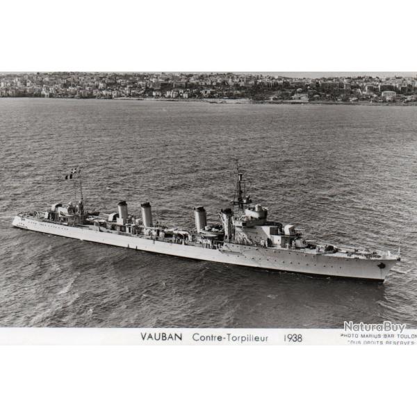 CPA - Marine de Guerre - VAUBAN Contre  Torpilleur 1938 - N�7159
