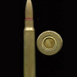 7.7 x 58 Japon Type 99 - &eacute;tui &agrave; gorge sans bourrelet - balle cuivre joint rose