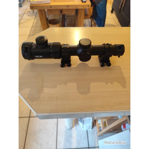 Lunette SKW optics 1,25-5x26 bdc-02-AK