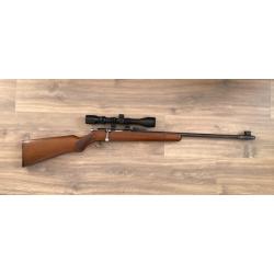 Carabine Manu-Arm monocoup filet&eacute;e avec lunette 22lr