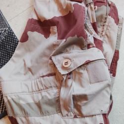 Authentique.Treillis de combat f&eacute;lin, sable. Taille 42