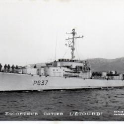 CPA - Marine de Guerre -LARDENT ESCOTEUR-COTIER 14-4-1959 - N&deg;7166