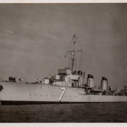 CPA - Marine de Guerre -TOULON . Contre-Torpilleur " Tigre " 3.000 tonne  - N&deg;7167