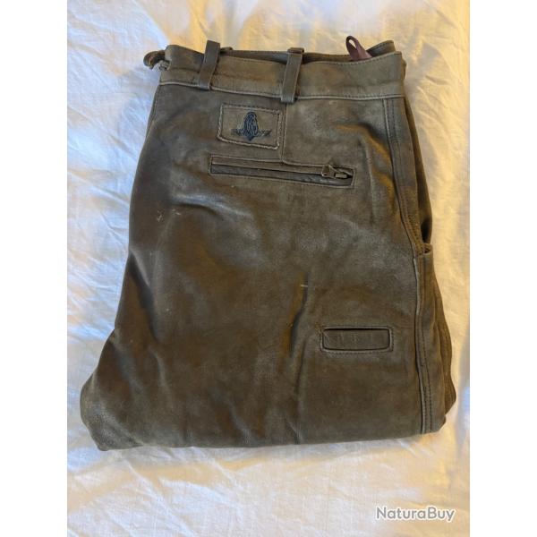 Pantalon fuseau cuir Somlys - taille 46 (XL-L)