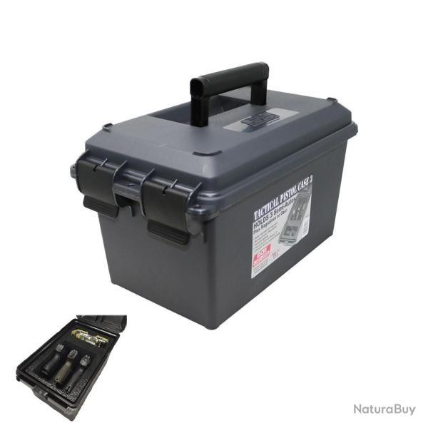 Caisse de Transport 3 armes de poing MTM TPC3