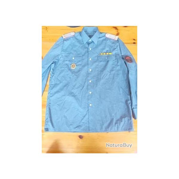 Chemise parachutiste rda