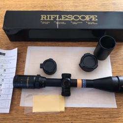 Lunette de tir riflescope 4-16x44 &agrave; r&eacute;ticule lumineux