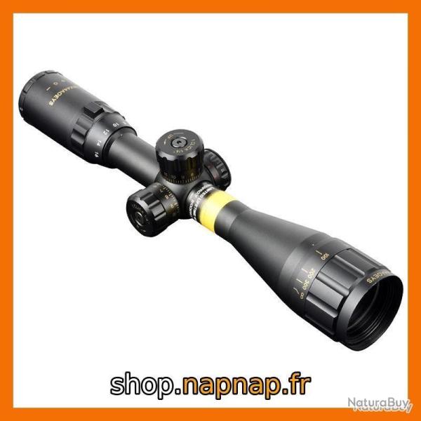 Lunette de tir riflescope 4-16x44 � r�ticule lumineux