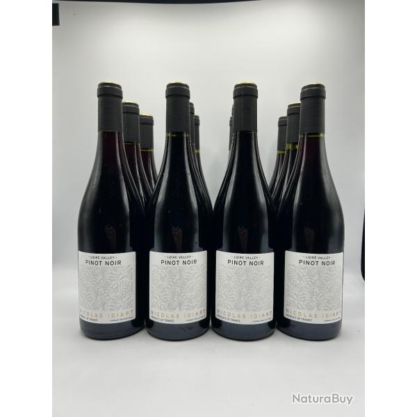 2023 Nicolas Idiart Pinot Noir Val de Loire Rouge - 1� - Sans Prix R�serve - 12 Bouteilles