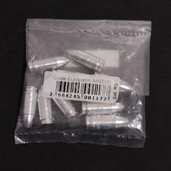 10 douilles amortisseurs calibre 9x19 mm Parabellum