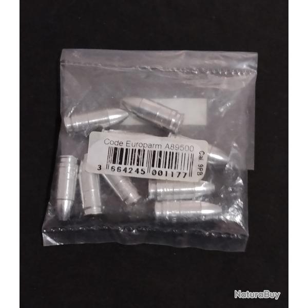 10 douilles amortisseurs calibre 9x19 mm Parabellum
