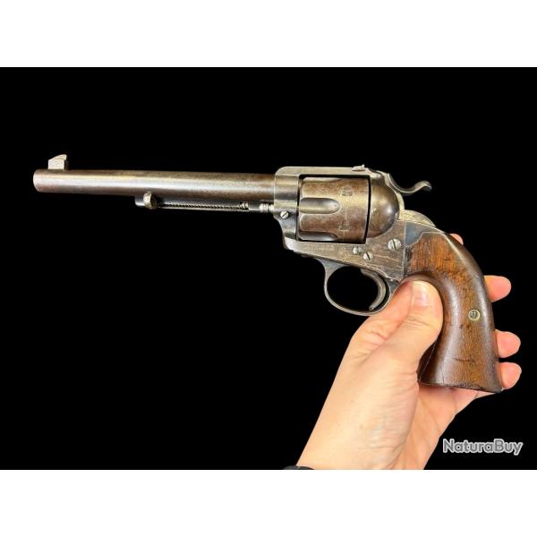 TR�S RARE COLT BISLEY mod�le FLAT TOP Target cal. 455 eley