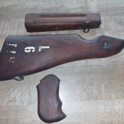 ensemble garniture bois thompson mle 28 A1 100% d'origine