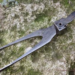 Ancien moule &agrave; balle calibre 61"