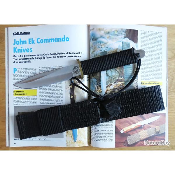 Couteau Ek " PB-5 Commando Bowie " 1991.