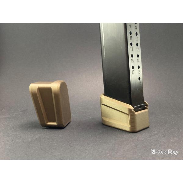 Talon de Chargeur +0 ou +1 Customisable Canik TTI / METE / Rival ...