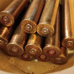 Lot de 19 &eacute;tuis 30R Blazer un tir, jamais &eacute;t&eacute; recharg&eacute;s