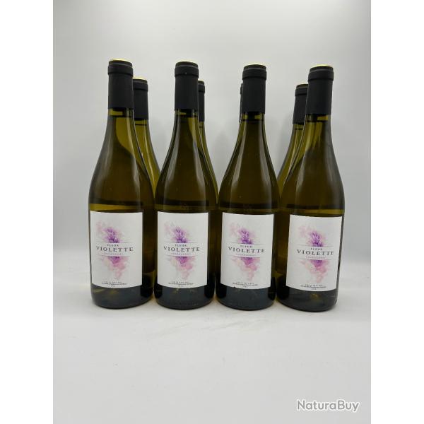 2022 Fleur Violette Chardonnay Pays D'Oc - 1� - Sans Prix R�serve - 8 Bouteilles