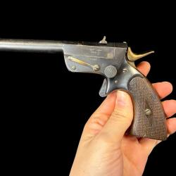 PISTOLET ALLEMAND 1 coup cal. 6mm flobert/22 short