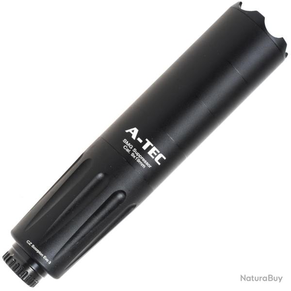 Silencieux A-TEC SMG 9mm CZ Scorpion Evo 3