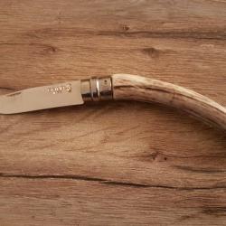 opinel bois de cerf n8