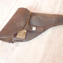 1932 Holster / &eacute;tui de revolver Suisse 1882 (ou pour 1882/29)