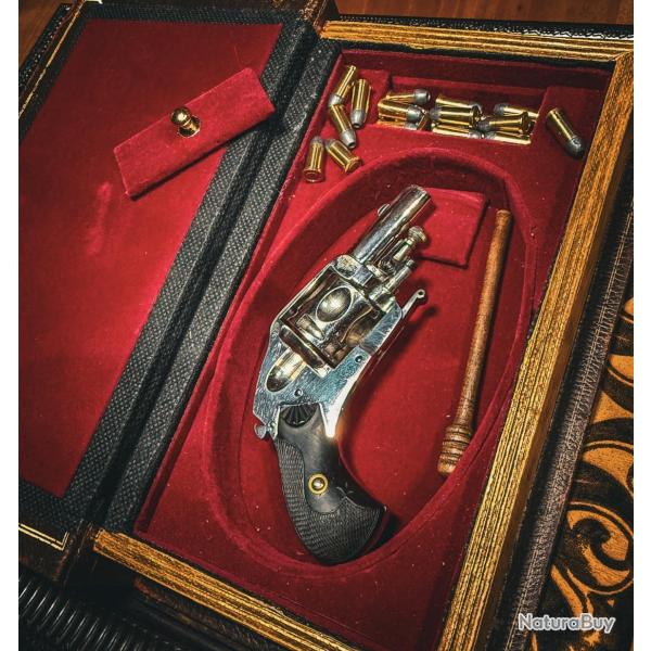 MICRO REVOLVER "PUPPY" / TYPE V�LO-DOG  � Coffret "livre" � �tat comme neuf.