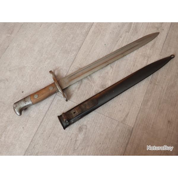 38491 Baionnette Suisse pour fusil Schmidt Rubin 1889