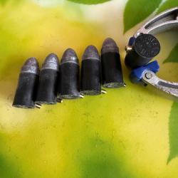 6 balles &agrave; broche 9 mm SPALEK