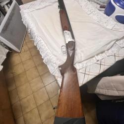 Fusils de chasse yildiz superpos&eacute;s cal 12/76 Magnum ext-mds-silver canon de 71 cm mc112 mono detente