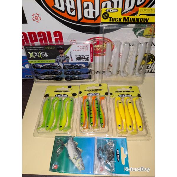 Lot 372 / Leurres STORM , X ZONE , VMC .... Fish and Fishing.