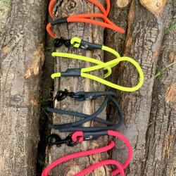 PROMO ! Laisse PVC - PRO CACCIA Jaune