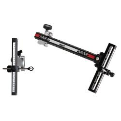 Viseur recurve Decut Basha Noir RH/LH