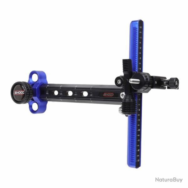 Viseur � cr�maill�re en aluminium Shocq RH Bleu Short