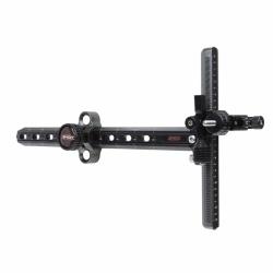 Viseur &agrave; cr&eacute;maill&egrave;re en aluminium Shocq RH Noir Long