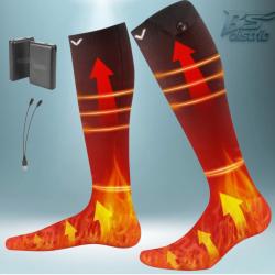 Chaussette Chauffante &agrave; Batterie rechargeable 5000 mAh