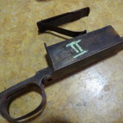 mauser tous fusil mod 98  G98 boitier ressort planchette poin&ccedil;on 2 vis premi&egrave;re guerre pontet ww1