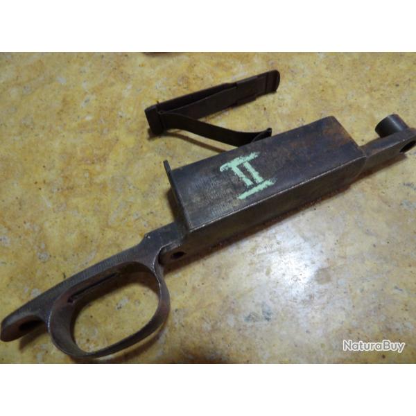 mauser tous fusil mod 98  G98 boitier ressort planchette poin�on 2 vis premi�re guerre pontet ww1