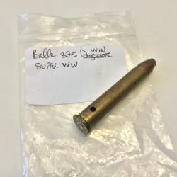 VENDU PAR LE-CUIRASSIER BALLE CHASSE  CALIBRE 375 WIN SUPER WW NEUTRALISEE